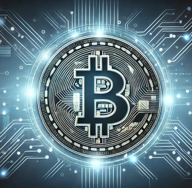 shiny bitcoin