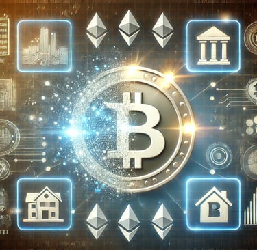 a bitcoin being disintegrated