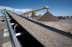 esteira transportadora para industria de mineração