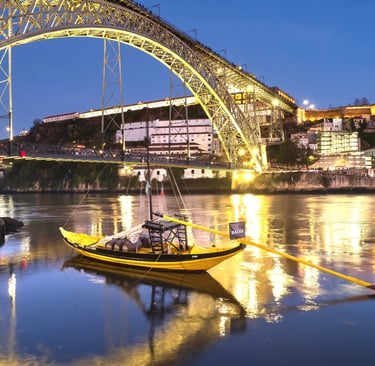 Rabelo Boat on the Duoro River