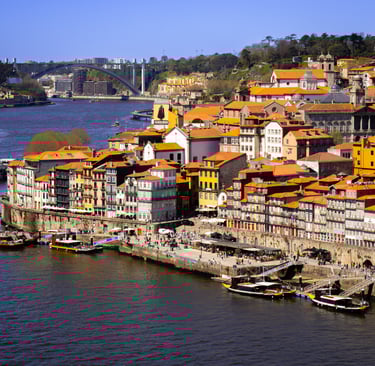 Porto, view from Gaia