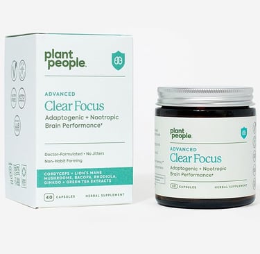 Plant People - Clear Focus  Brain Support