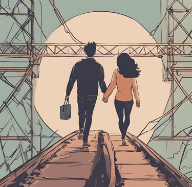 Casal se Apoiando Mutuamente