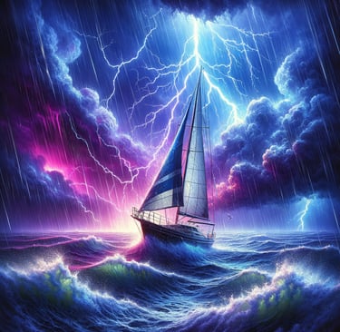 Alerta de tempestades Chuvas intensas ventos fortes