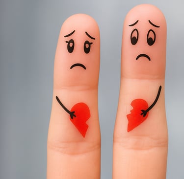 quando acaba um relacionamento os dois sofrem