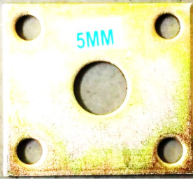 u bolt kamani plate size