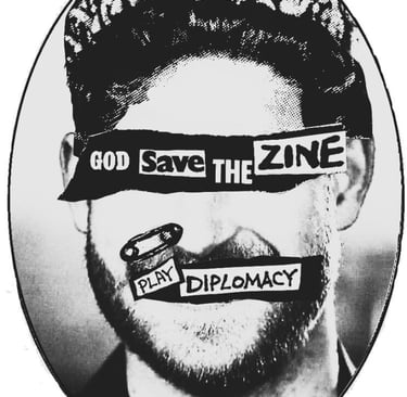God save the zine logo