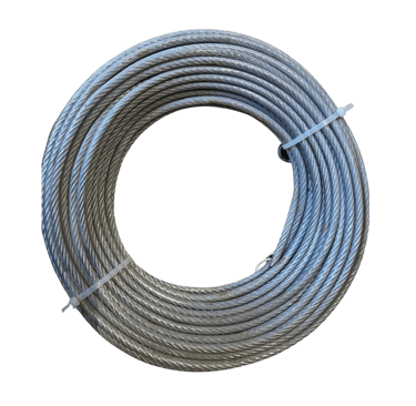 fune plastificata trasparente