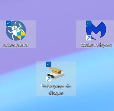 nettoyage disue dur sous windows 11 et 10 et anti malware