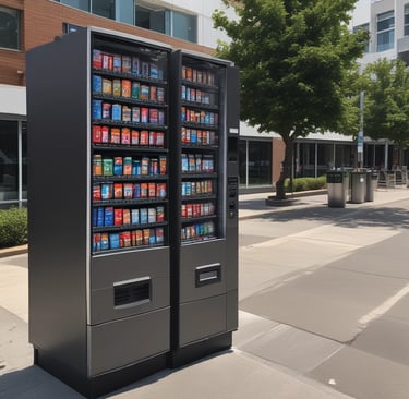vending machine for public