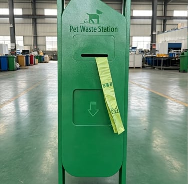 Custom Galvanized Steel Dog Waste Station Manufacturer - Doing Metal