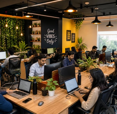 Staff Performance Boost Positive Energy Workspac