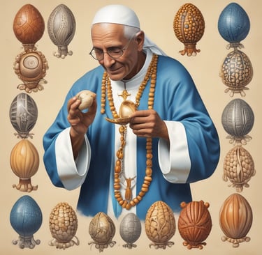 white seashell on black textile