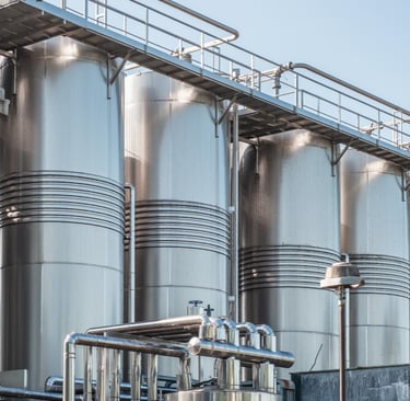 bioethanol fermentation tanks