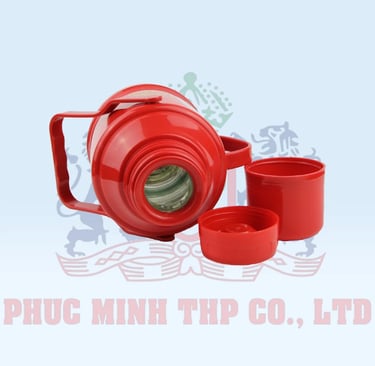 Thiết kế nắp rời kiêm cốc uống nước của phích nước nhựa PP cao cấp HP 1016S