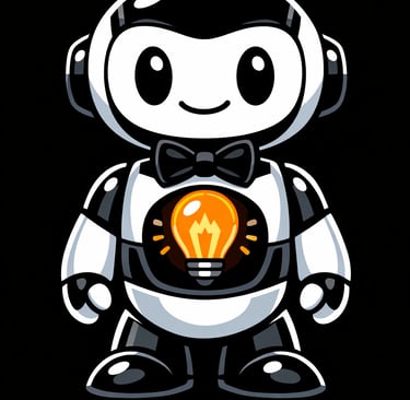Soup, The Robot. He Is our LLM Mascot. View His Page.