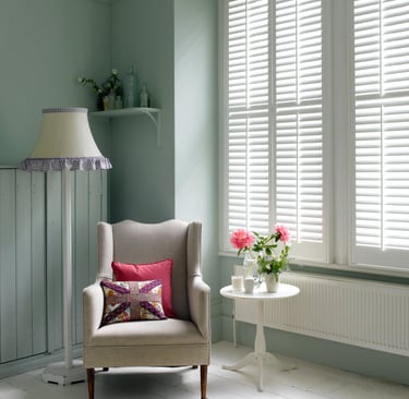 plantation shutters in a telford snug
