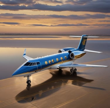 A panoramic view of a deep navy ocean horizon under a golden sunset, symbolizing unity and strength.