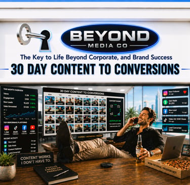 30 DAY CONTENT TO CONVERSION SALES PAGE IMAGE
