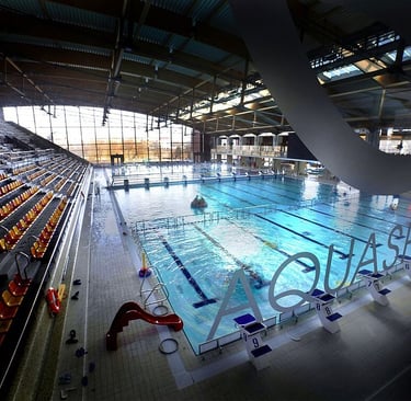 Underwater hockey players competing at UW Olsztyn CUP 2026