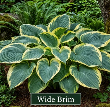 Hosta Wide Brim