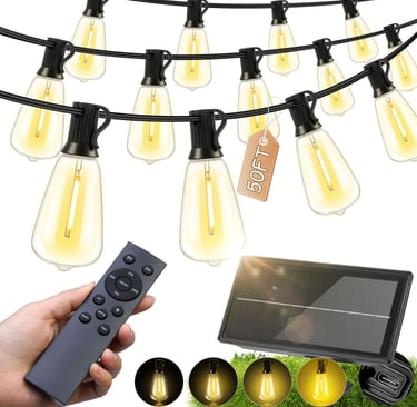 solar string lights