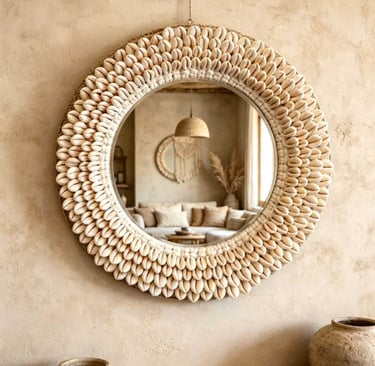 sea Shell mirror for Home decor 
