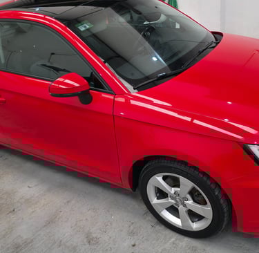 Aplicación de recubrimiento cerámico System X en auto deportivo en Guadalajara