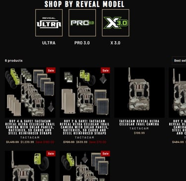 Product bundle layouts created for FreedomUSASales.com by Efraim Dunner