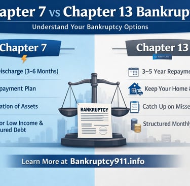 Chapter 7 VS Chapter 13 Image