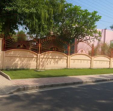 Arihant Precast Boundary Wall installed for a time in Indore