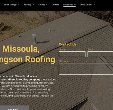 Missoula Roofing Company Ellingson Roofing LLC