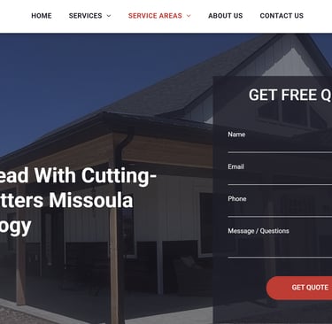 rain gutter services in Missoula Montana with Montana Gutter Pro's LLC