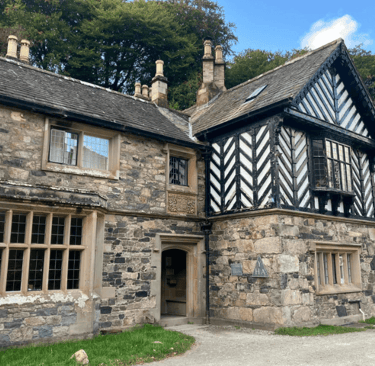 View of Wasdale hostel in the Lake District