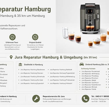 Jura Reparatur Hamburg 