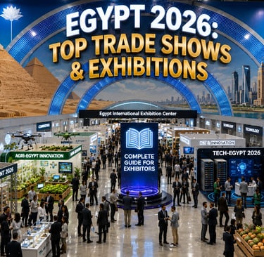 Top Trade Shows and Exhibitions in Egypt 2026 | Complete Exhibitor Guide