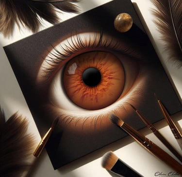 Iris Artistique Marron