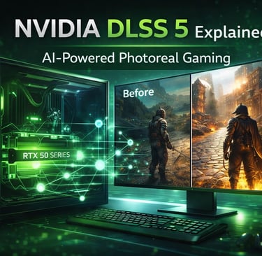 NVIDIA’s DLSS 5 Brings Ultra-Realistic Lighting to the Future of Gaming