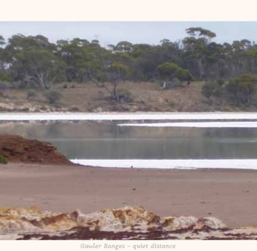 Remembering the travel to Salt Lake, Gawler Ranges, Australia