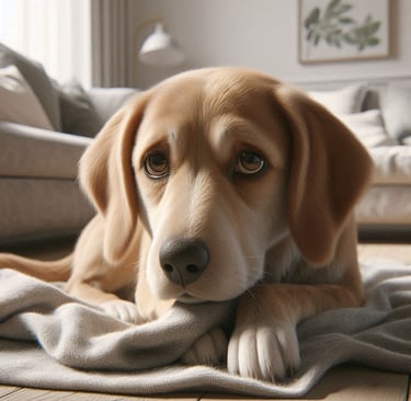 perro vomita espuma blanca