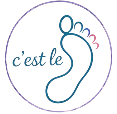 Logo C'est le pied - Marie-Cécile Pacchiani, réflexologie plantaire.