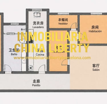 Piso 85 m2. reformado en Gracia Nueva