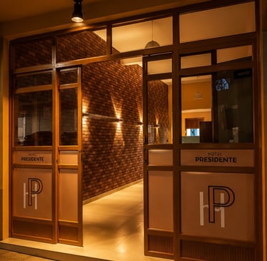 Fachada do Hotel Presidente em Ibirubá RS com localização central e ambiente acolhedor