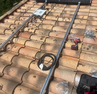 installation solaire nettoyage panneaux solaire 