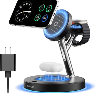 New 3 in 1 Charging Station Compatible with MagSafe