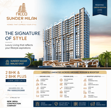 NICCO SUNDER MILAN, NICCO SUNDER MILAN MALAD WEST