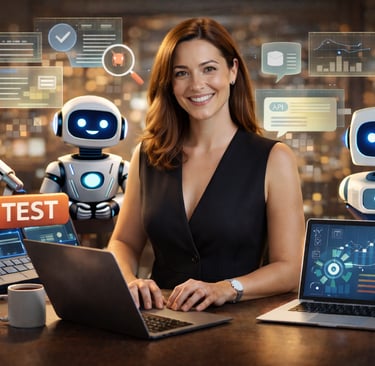 Confident QA equipped with AI backed tools 