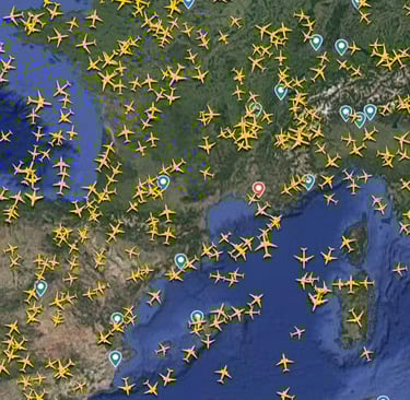 FlighTradar24 Marseille Airport