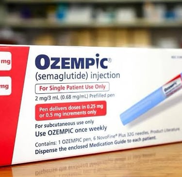 box of ozempic