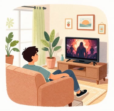 Bright living room with modern inventory